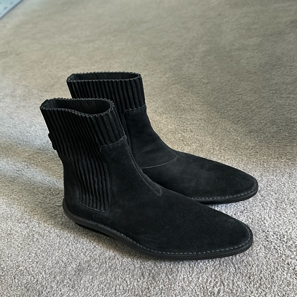 Black Balenciaga Boots